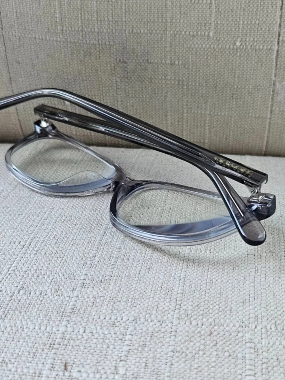 Coach Eyeglasses Frame Transparent Gray HC6139U Eyewear Unisex Glasses 5176